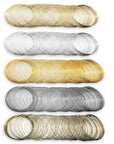 500 Loops Jewelry Wire Memory Beading Wire Steel Memory Wire Cuff Bangle Bracelet for Jewelry Making Supplies Art Creation Bracelet Necklace DIY Crafts Making Jewelry Making Dolls