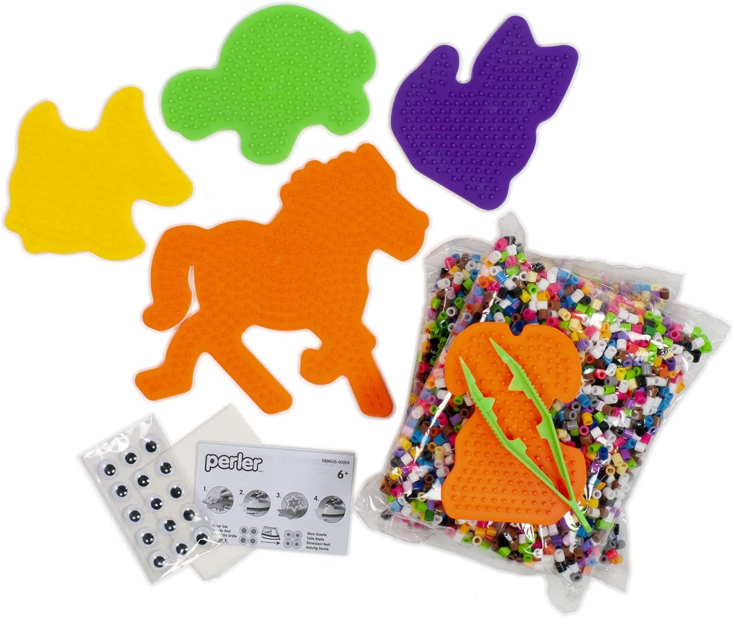 Pet Parade Deluxe Fuse Bead Craft Activity Kit, 5020 Pcs