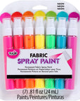 Fabric Spray Sets 31535 Sop Multi Mini Metallic 7Pk, 0.81 Fl Oz (Pack of 7)