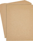 48-Pack Kraft Paper Sheets for Wedding, Brown Cardstock for Party Invitations, Announcements, Drawing, DIY Projects, Arts and Crafts, Letter Size, 120Gsm (8.5 X 11 Inches)