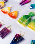 Resin Earring Mold, 171 Pcs Resin Jewelry Molds Making Kit with 11 Pack Variety Shape Resin Molds Silicone, Earring Molds for Epoxy Resin, Pendant, Earrings, Necklace, Keychains