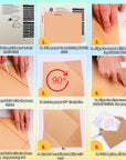 Scoring Board, Envelope Maker, Envelope Punch Board, Scoring Tool, Small Score Board for Paper Crafts, Multi-Purpose Scoring Board for Card Making, Mini Envelope Making and Gift Box Making