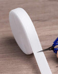1 Inch X 33 Feet, Sew on Hook and Loop Tape, Non-Adhesive Back Heavy Duty Nylon Strips Fabric Fastener, Hook and Loop Strips for Home, School, Office and DIY Project