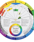 Color Wheel Pocket Guide with Gray Scale Value Finder – for Both the Amateur and Professional Artists