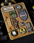 Patch Display Board, Flip-Page Patch Book with Metal Removable Ring Binders, Tactical Patches Booklet Organizer for Patch, Military Patch Collections(No Patches Included), Coyote Brown