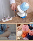 Yarn Winder with Yarn Guide, Yarn Ball Winder for Crocheting, the Helper for Yarn Collection Lovers
