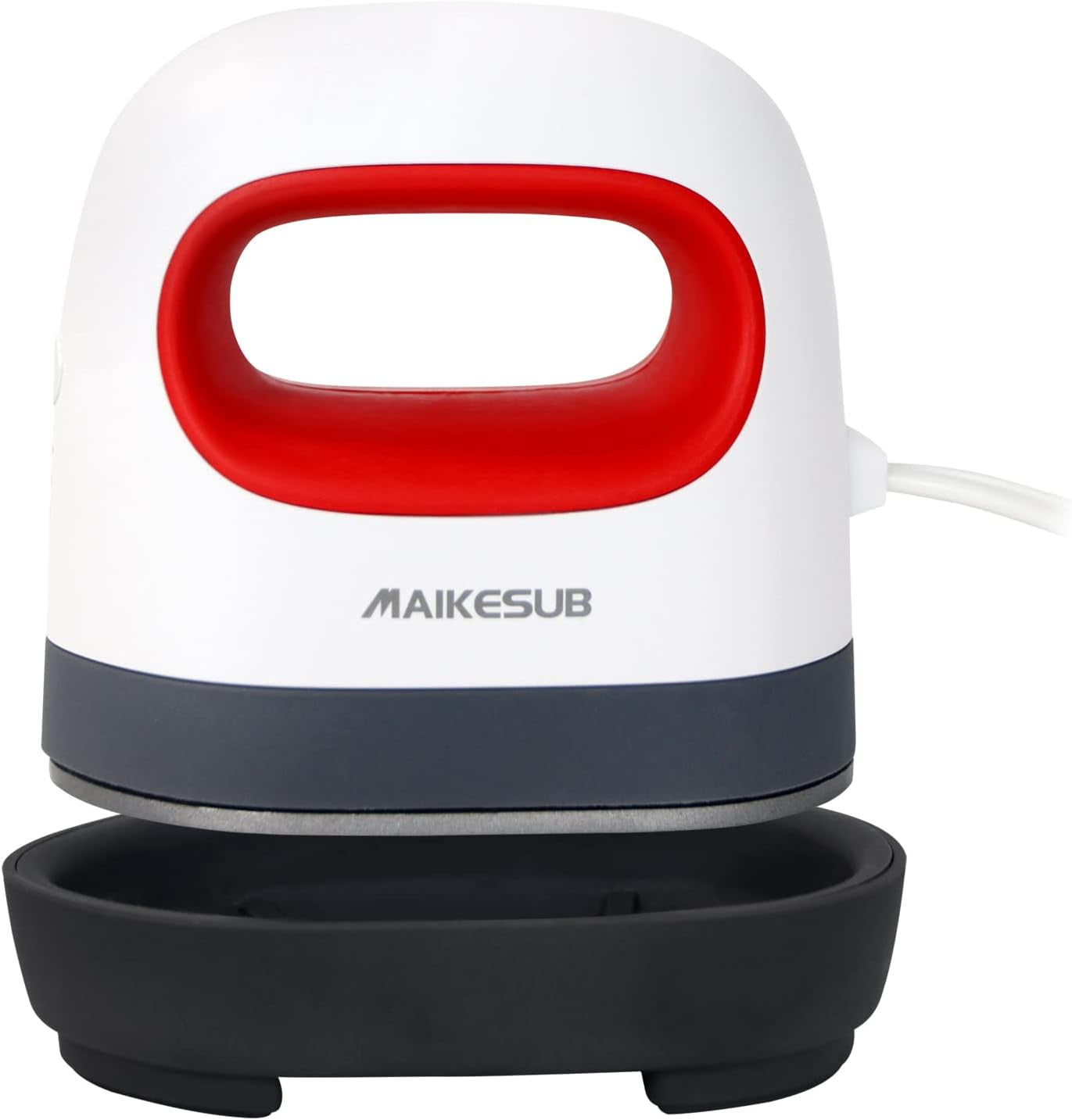 Mini Heat Press Machine Easy to Use for T Shirts Shoes Hats Small HTV Iron on Vinyl Projects Portable Heating Transfer Iron Red