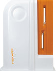 1020499 Scissors Sharpener, 9 X 4 X 13.8 Cm, White/Orange