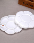2 Pcs Paint Palette Tray Plastic for Kids and Adults to Create DIY Craft Professional Art Painting