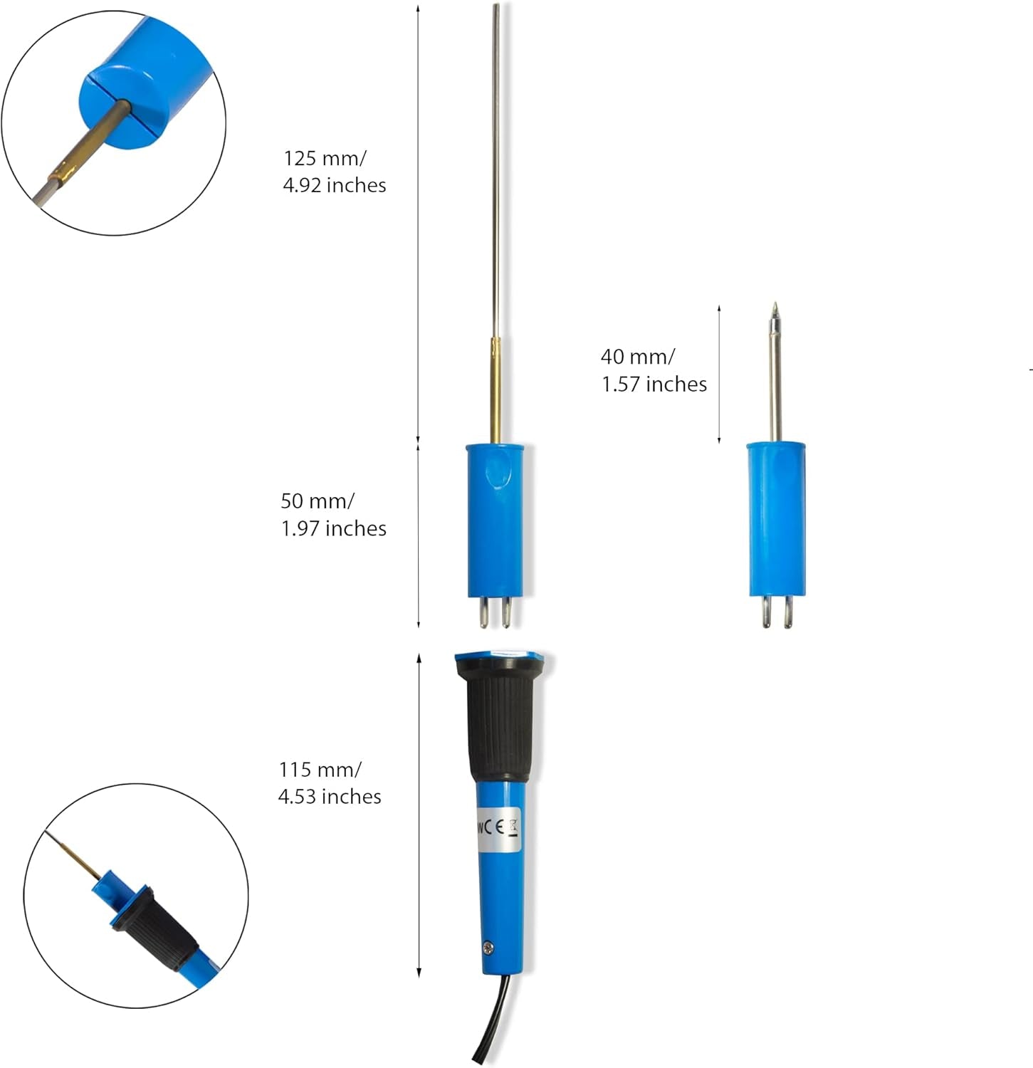 Perfect Mini Electric Hot Foam Cutter 3 in 1 Kit -  Hot Wire Styrofoam Cutting Knife, Heated Foam Carving Sculpting Tool, 100-240V Stainless Steel Wire Bowl Cutting Pen Engraver Tips