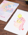 Sketch Book, 100 Pages (50 Sheets), Spiral Bound Artist Sketch Pad, Acid Free Drawing Paper for Drawing, Painting, Sketching or Doodling for Girls