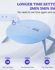 UV Light Pro,Longer 2,3,5M Time Setting UV Lamp with Larger Coverage Area and More Concentrated Lights,Portable & Foldable UV Resin Light for Resin Molds, Jewelry Making