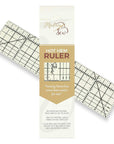 Hot Hem Ruler for Quilting and Sewing – Non-Slip Hot Ironing Ruler and Pleats with Dry or Steam Iron on Quilt Blocks and Clothes - 10" X 2.5"