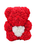 Valentine's Day Gift Rose Bear Eternal Flower Rose Teddy Bear PE Foam Bear 25cm Valentines Day