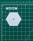 400Pcs 1 Inch Paper Piecing for Quilting DIY Patchwork Sewing Crafts,Quilting Templates for Sewing Supplies Quilting Accessories Crafting Tools,Hexagon Paper Piecing Template