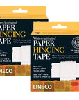 , Archival Water Activated Paper Hinging Tape, Acid-Free with Neutral Ph, for Hinging Art Photo Matboard, 1 Inch X 130 Feet, Pack of 1