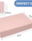 5 Pack 4X6 Pale Pink Rubber Stamp Carving Blocks Pink Rubber Carving Blocks Linoleum Block for Stamp Maker Printmaking Supplies