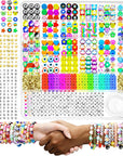 1642 Pieces Clay Beads for Friendship Bracelets Making Kit, 24 Styles Jewelry Making Supplies Cute Beads Charms with Elastic String and Organizer Gifts for Teens Girls Ages 6 7 8 9 10 11 12