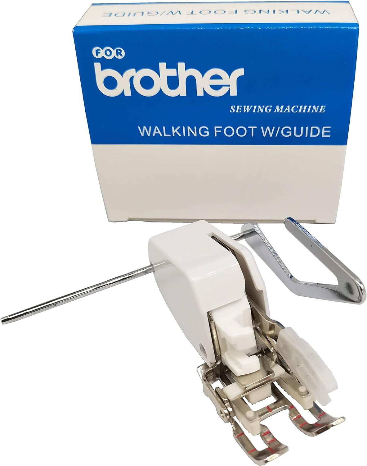 Open Toe Walking Foot W/Guide for Brother Sewing Machine Quilting and Sewing Stitch through Multiple Layers