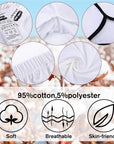 4 Pack Yoga Short Pants Cotton Sports Shorts Gym Dance Lounge Shorts Dolphin Running Athletic Shorts for Women