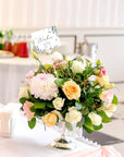 240 Pcs Floral Picks Card Holder Plastic Straight Head Flower Card Holder Stick for Card Photo Floral Bouquet Arrangement Valentine'S Day Wedding Birthday Party Decoration (Fork Shape, 9.4 Inch)