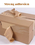 Self Adhesive Picture Frame Backing Tape Rolls Kraft Brown 1.4'' Wide X 55 Yd