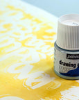 Easy Peel Liquid Latex Masking Fluid - Drawing Gum - Dries Quickly - for Ink - Watercolor - Gouache Painting & Illustration - Fine Arts & Crafts Supplies - 45Ml Bottle