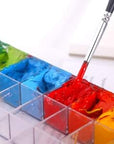 Paint Storage Palette Box 24 Wells Airtight Stay Wet for Watercolor, Gouache, Acrylic and Oil Paint
