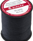 67110 Button & Carpet Sewing Thread, 50-Yards, Black, 3.80 X 1.50 X 2.50 Inches