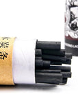Vine Charcoal, Soft, Black 25 Charcoal Sticks for Drawing, Sketching, and Fine Art, Willow Sketch Charcoal Pencils for Drawing (5-8Mm(25Pcs))