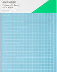 Light Grip Cutting Mat 8.5In X 12In, Reusable Cutting Mats for Crafts, Use with Printer Paper, Vellum, Light Cardstock & More, Blue