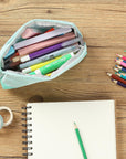 - Mint Green Pen Pouch/Bag, School/College Pencil Case