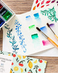 30 Sheets Watercolor Paper Pad, A5 (8.3 X 5.8") Cold Press Watercolor Paper, 140 Lb/300 GSM Tearable Water Color Pad for Art Painting, Drawing, Mixed Media