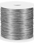 26 Gauge Stainless Steel Wire for Jewelry Making, Bailing Wire Snare Wire Wrapping for Craft and Jewelry Making