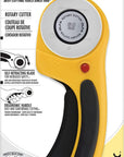 60Mm Ergonomic Rotary Cutter (RTY-3/DX) - Rotary Fabric Cutter W/ Blade Cover & Squeeze Trigger for Quilting, Sewing, Crafts, Replacement Blade: RB60-1