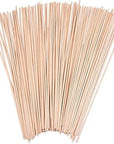 BFDYY Unfinished Natural Wood Craft Dowel Rods 100 Pack(Wood Color-12 X 1/8 Inch)