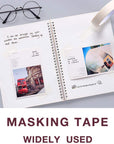 Artist Tape - White Masking Artists Tape 1 in X 55 Yd, Removable Paper Masking Tape for Drafting Art Watercolor Painting, Canvas Framing …(2, White