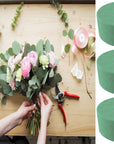 12 Pcs 3 Inch Flower Foam Block round DIY Flower Arrangement Kit Wet Flower Foam for Artificial Flowers, Wedding Aisle Flowers, Party Decoration