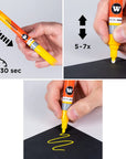 One4All 127HS Acryl Marker Basic-Set 1 (2,0 Mm Strichstärke, Hochdeckend Und Permanent, Uv-Beständig, Für Fast Alle Untergründe) 10 Stück Sortiert