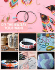 Bead Loom Kit for Adults Beading Loom Supplies 48000 Pcs Glass Seed Beads Bracelets Jewelry Earring Making Tools Christmas Gifts for Girls DIY Accessories