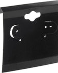 Earring Cards - 100-Pack Earring Card Holder, Velvet Hanging Jewelry Display Cards for Earrings, Ear Studs, Black, 2 X 2 Inches