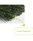 100PCS 18Ga Floral Stem Wires,Green Crafting Floral Stem Wire for DIY Crafts and Flower Arrangement 14 Inches,Paper Covered