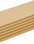 6 Pack Unfinished Wood Planks for Crafts, Wall Decorations, Rectangular MDF Board 1/4 Inch Thick for DIY Projects, Art Classes, Carpentry, Painting (5 X 15 Inches)
