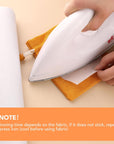 Light Weight White Iron-On Non-Woven Fusible Interfacing 12 Inch X 27 Yards Light Weight Non-Woven Interfacing Iron on Polyester Single-Sided Interfacing for DIY Crafts Supplies