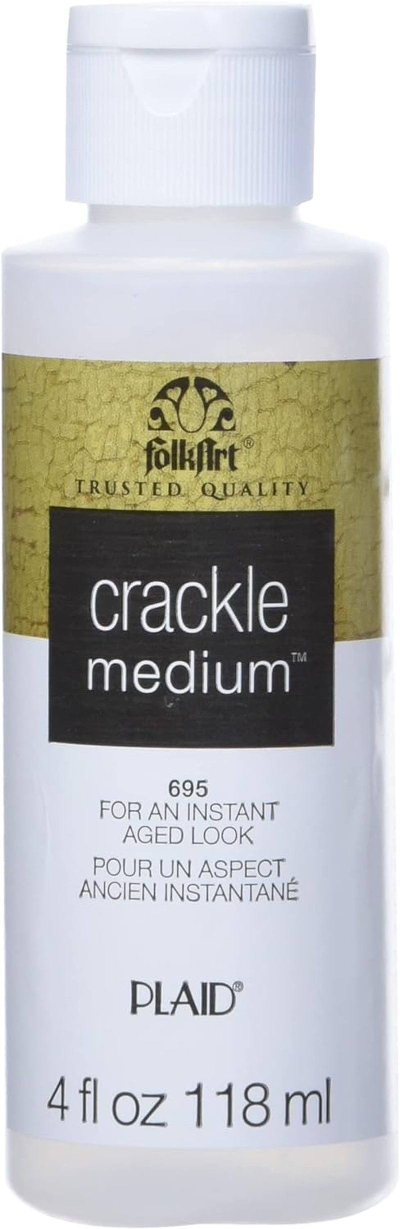 Medium (4 Ounce), 695 Crackle