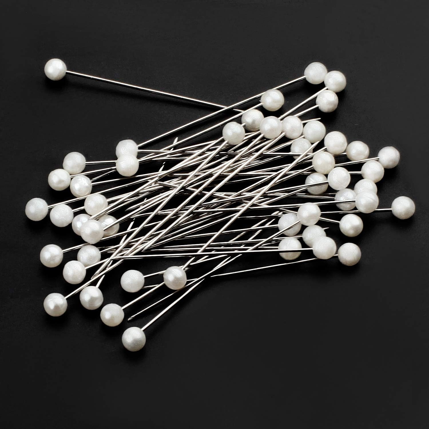 Push Pins, Map Pins 600 PCS 1.5 in Pearlized Ball Head Pins Straight Pins Sewing Pins for DIY Sewing Crafts