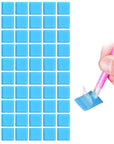 60 Pieces Painting Glue Clay Wax for DIY Diamonds Art Painting (Blue)