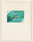 Artist Teabag Paper 12""X360"" for Mixed Media Art, Wet Strength Tissue for Printmaking, Collage, Gelli Plate, Cyanotype, White