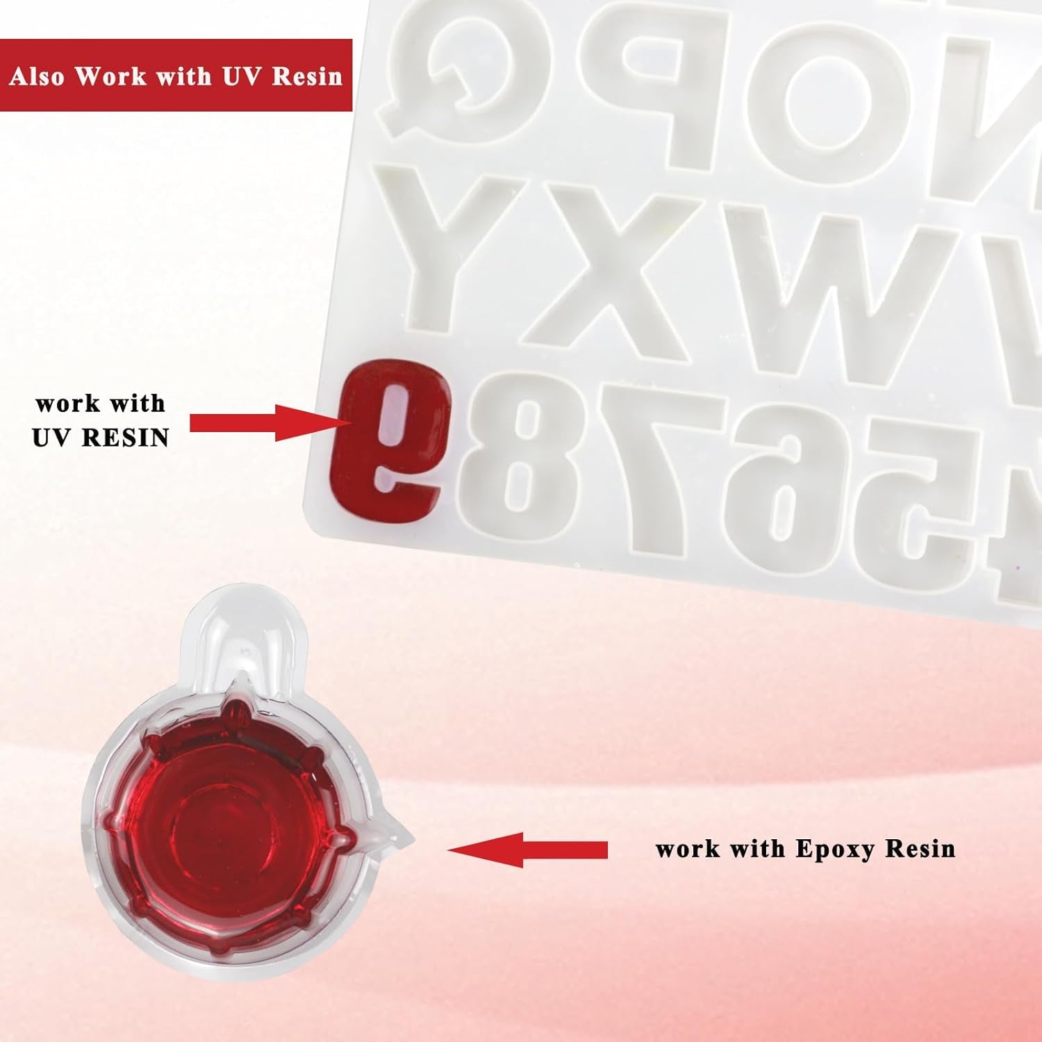 Red Epoxy Resin Color Dye Colorant Liquid Epoxy Resin Pigment,60Ml,Translucent