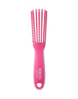 Red by Kiss Glide & Define Non-Slip Detangling Brush for Natural Hair Scalp Care Hair (Travel size) Heat Resistant Bristles Works Well with Blow Dryer